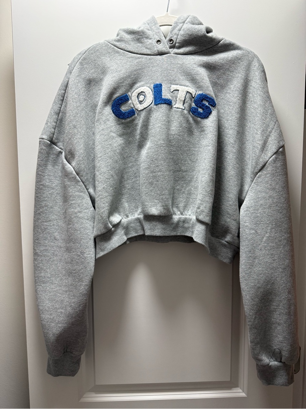NFL COLTS Cropped Hoodie